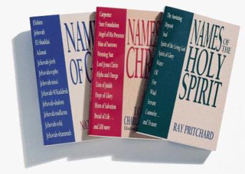 Mass Market Paperback Names of God, Christ, Holy Spirit Set of 3 Book