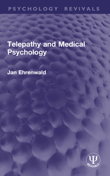 Paperback Telepathy and Medical Psychology Book