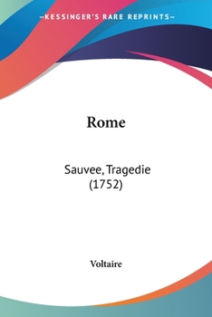Paperback Rome: Sauvee, Tragedie (1752) Book