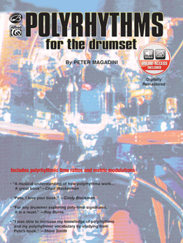 Paperback Polyrhythms for the Drumset: Book & Online Audio Book