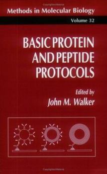 Paperback Basic Protein and Peptide Protocols Book