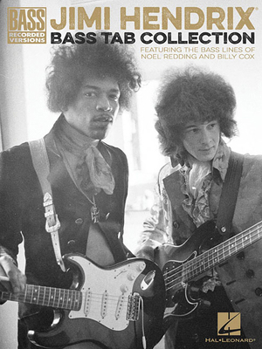 Paperback Jimi Hendrix Bass Tab Collection Book