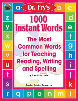 Paperback 1000 Instant Words Book