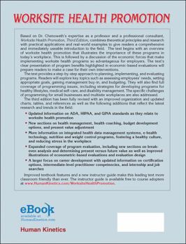 Hardcover Worksite Health Promotion Book