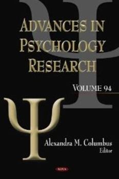 Advances in Psychology Researchvolume 94