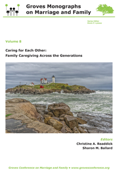 Paperback Caring for Each Other: Family Caregiving Across the Generations: Groves Monographs on Marriage and Family (Volume 8) Book