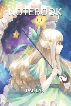 NOTEBOOK: Japanese Anime Lovers Gift Notebook - Large 6 x 9 - Blush Notes 120 Pages