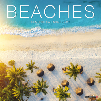 Calendar Beaches 2023 Mini Wall Calendar Book