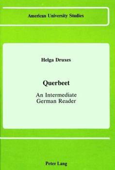 Hardcover Querbeet: An Intermediate German Reader Book