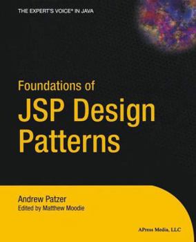 Paperback Foundations of JSP Design Patterns Book