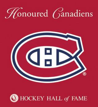 Paperback Honoured Canadiens Book