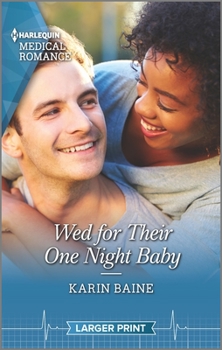 Mass Market Paperback Wed for Their One Night Baby [Large Print] Book