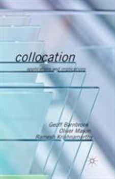 Paperback Collocation: Applications and Implications Book