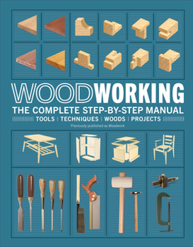 Hardcover Woodworking: The Complete Step-By-Step Manual Book