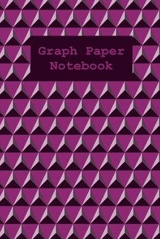Paperback Graph Paper Notebook: 120 pages of 1cm 6 x 9 Book