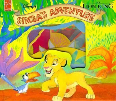 Hardcover Disney's Simba's Adventure (Slide-N-Show Book) Book