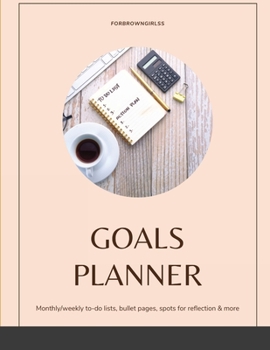 Paperback Goal Planner Book