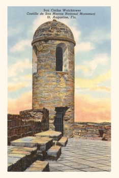 Paperback Vintage Journal San Carlos Watchtower, St. Augustine, Florida Book