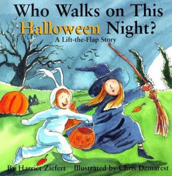 Hardcover Who Walks on Halloween Night?: Holiday Lift the Flap Book