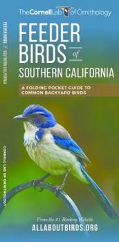 Paperback Feeder Birds of Southern California: A Folding Pocket Guide to Common Backyard Birds Book
