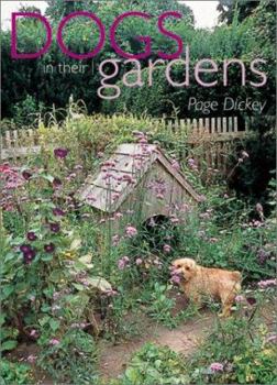 Hardcover Dogs in Their Gardens Book