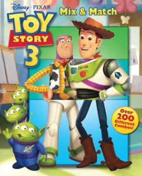 Spiral-bound Toy Story 3 Mix & Match Book