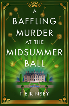 Paperback A Baffling Murder at the Midsummer Ball [Large Print] Book