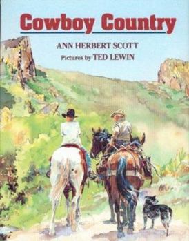 Hardcover Cowboy Country Book