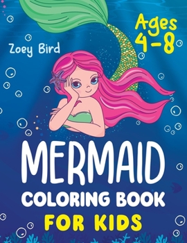 Paperback Mermaid Coloring Book for Kids: Coloring Activity for Ages 4 - 8 Book
