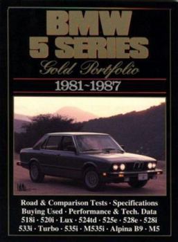 Paperback Bmw 5 Series 1981-1987 (Gold Portfolio) Book