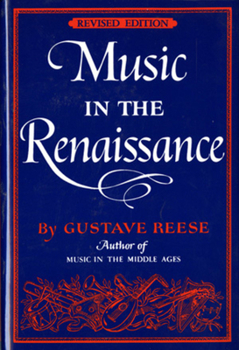 Hardcover Music in the Renaissance Book