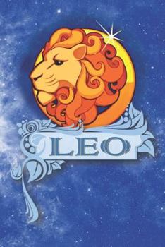 Paperback Leo Zodiac Sign Horoscope Notebook Journal for Writing in: Blank Lined Notebook Journal with Leo Star Sign Art Book