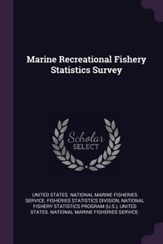 Paperback Marine Recreational Fishery Statistics Survey Book