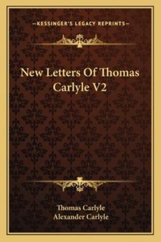 Paperback New Letters Of Thomas Carlyle V2 Book