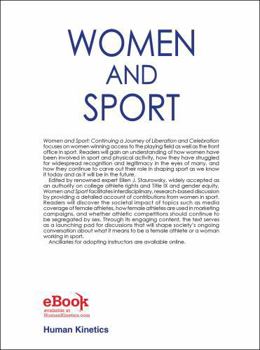 Hardcover Women and Sport: Continuing a Journey of Liberation and Celebration Book