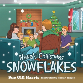 Paperback Nana's Christmas Snowflakes Book