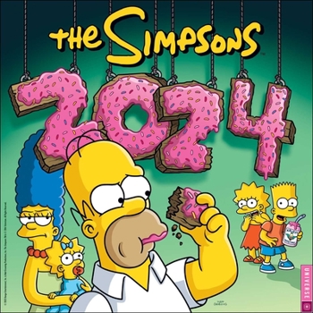 Calendar The Simpsons 2024 Wall Calendar Book