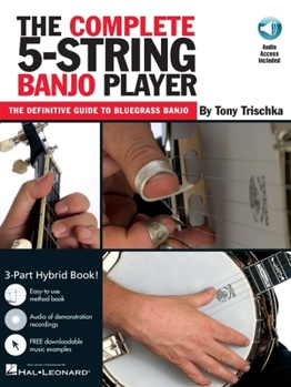 Paperback The Complete 5-String Banjo Player Book/Online Audio [With CD] Book