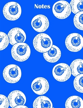 Notes: Dot Grid Paper Notebook| Light Blue|8.5x11|Perfect for lab notes, drawing, writing, school notes, and capturing ideas.