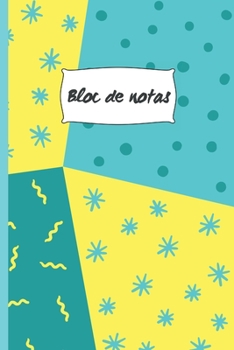 Paperback Bloc de Notas: Cuaderno Lineado Con Fondo Variado. Cuaderno O Bloc de Notas O Apuntes, Diario O Agenda. [Spanish] Book