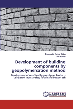 Paperback Development of building components by geopolymersation method Book