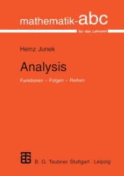 Paperback Analysis: Funktionen -- Folgen -- Reihen [German] Book