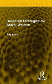 Hardcover Research Strategies for Social Welfare Book
