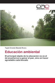 Paperback Educación ambiental [Spanish] Book