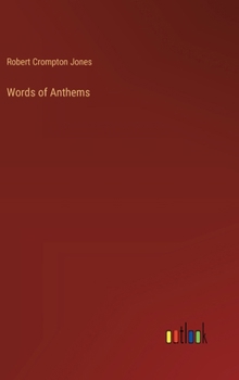 Hardcover Words of Anthems Book