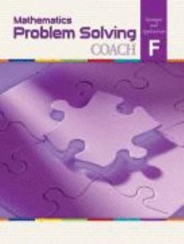 Paperback Mathematics Problem Solving Coach (Strategies and Applications F) Book