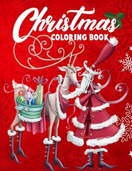 Paperback Christmas coloring book: Merry Christmas Coloring Book with Fun, Easy, and Relaxing Designs for Adults Featuring Beautiful Winter Florals, Fest Book