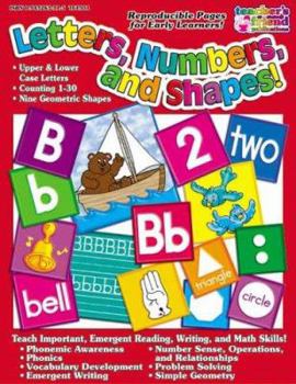 Paperback Letters, Numbers & Shapes! Book