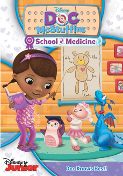 DVD Doc McStuffins: School of Medicine Book
