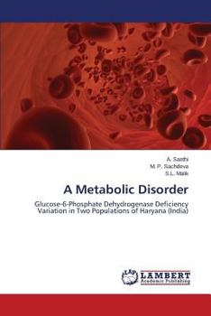 Paperback A Metabolic Disorder Book
